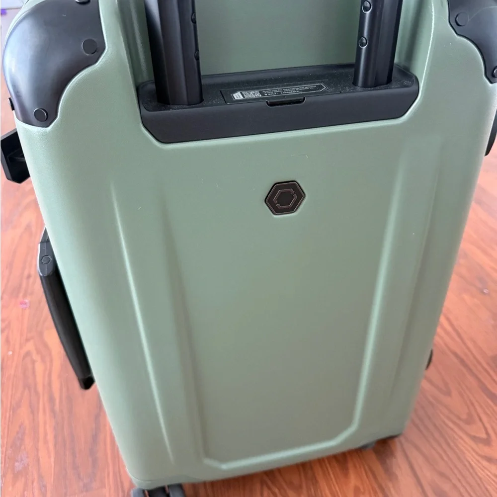 Samsonite Olive Hardshell Luggage Carry on - Picture 6 of 8